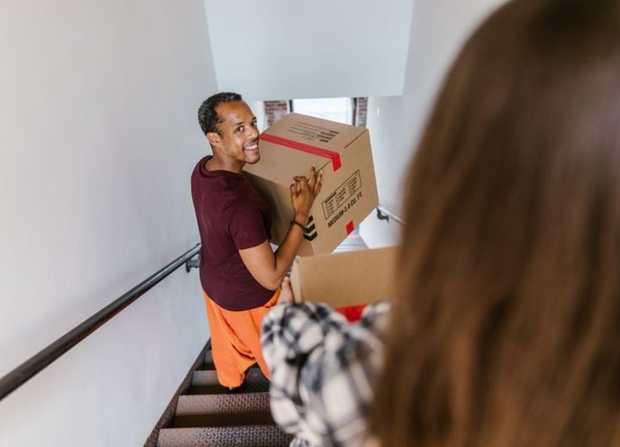 Destiny Movers movers on a job in Houston